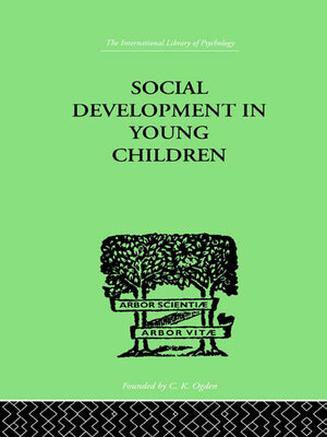 cover image of Social Development In Young Children